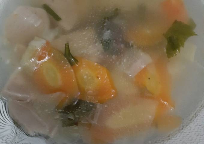 Cara Praktis Membuat Sayur sop bumbu uleg resep mama Anti Gagal