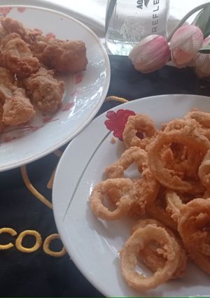 Foto resep Dori fillet tepung dan Cumi Besar Tepung