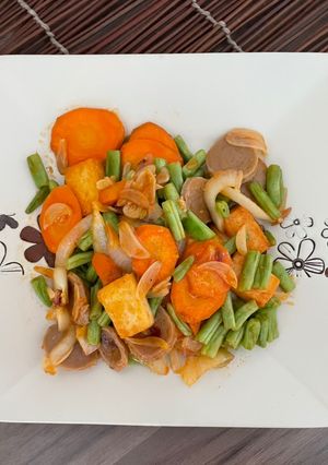 Foto resep Tumis Buncis Wortel Saus Tiram