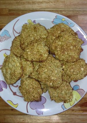 Una foto de Galletas de avena y miel