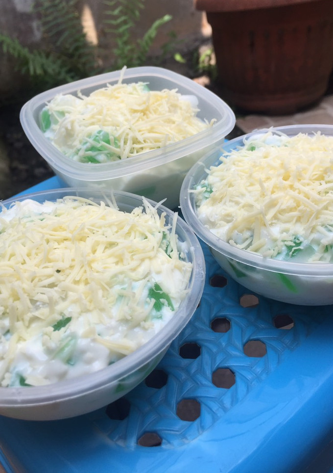 Foto resep Buko Pandan Creamy - Less Sweet (Filipino Fruit Salad Dessert)