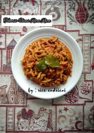 Foto resep Tumis Usus Ayam Rica Rica