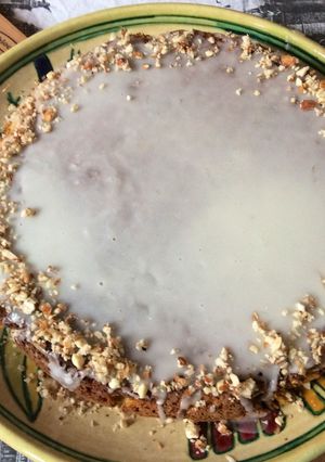 Una foto de Torta de limón y zanahoria sin gluten ni lacteos