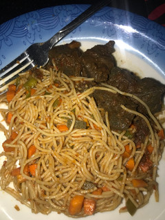 A picture of Strifry spaghetti 🍝.