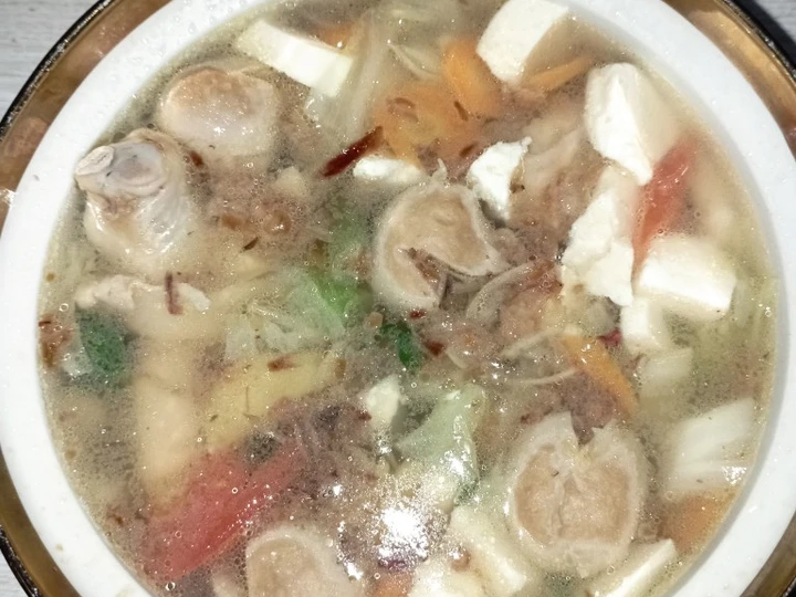Langkah Mudah untuk Membuat Resep Sup Ayam Bakso Tahu Sederhana yang Menggugah Selera Anti Ribet, Bisa Manjain Lidah