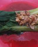Baby pokcoy saus tiram tabur bawang putih