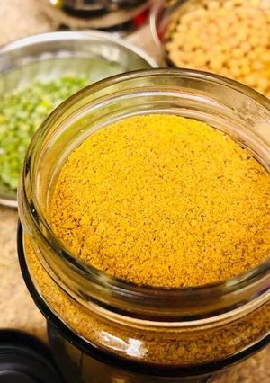 A picture of Idli Podi/MolagaPodi/Gunpowder.