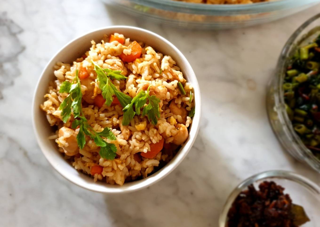 Simple Chicken Fried Rice