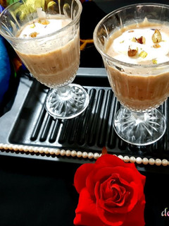 A picture of Green Coconut Date Palm thandai/ Daber sas, khejur thandai.