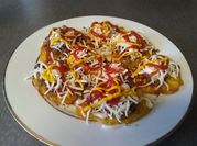 Una foto de tostones de plátano