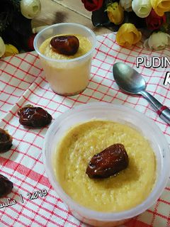 Foto resep Puding Kurma Kukus