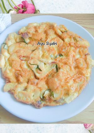Foto resep Dadar Telur Tahu