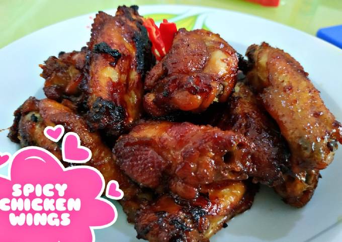 Resep Spicy Chicken Wings