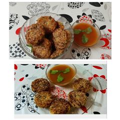 A picture of Crunchy Corn Tikki.