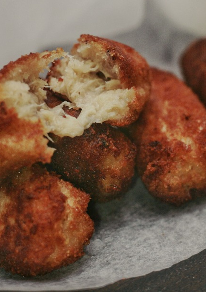 Una foto de Croquetas de cocido ligeras,  sin lactosa ni huevo🐣 Apto para personas con diabetes 🆙