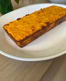Budín de zanahoria y curry