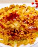 Nui chiên trứng gà