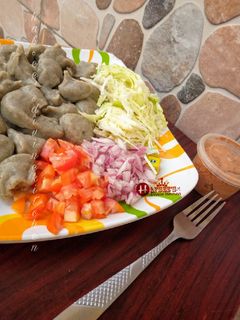 A picture of Beans dumplings (Dan wake) 2.