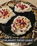 Falahari papad chaat