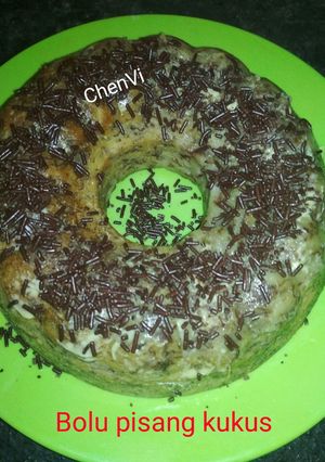 Foto resep Bolu pisang kukus endes tanpa mixer