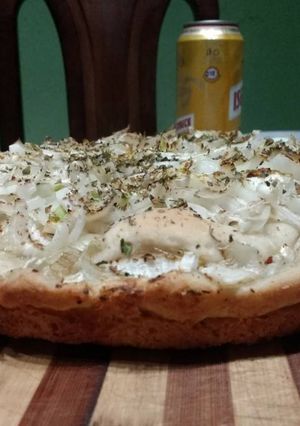 Una foto de Fugazzetta rellena