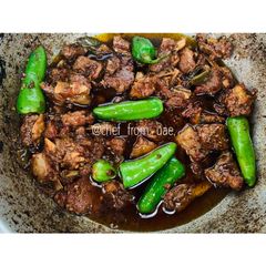 A picture of Dumba Karahi.