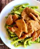 長豆炒肉 / 家常菜