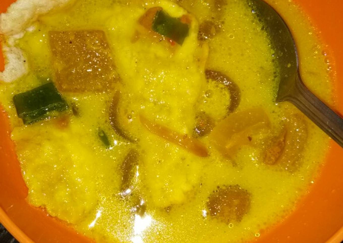 Soto Kikil Kuah Santan Pedas