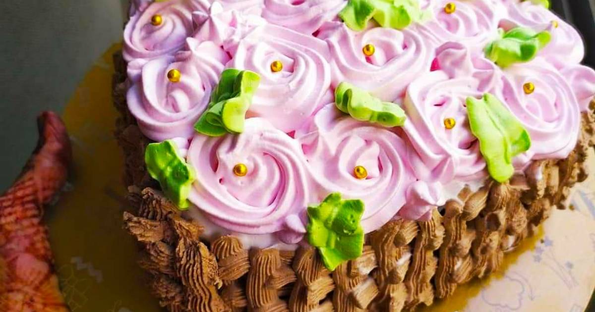 Flower Basket Cake – MELBOURNE CAKE SHOP