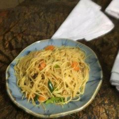 A picture of My vegetable spaghetti for Christmas.