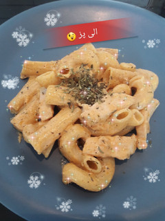 عکسی از دستور چیکن پاستا 🍽😍
