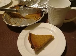 Una foto de Pay de Calabaza (pumkin pie)