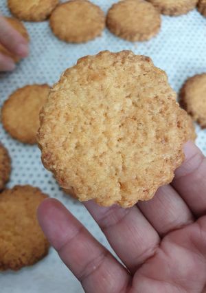 Hình của món Cookie trứng muối.