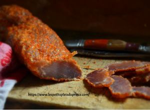 Une photo de Filet mignon de porc séché au piment d'Espelette