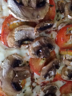 Una foto de Pizza saludable de masa de quinoa