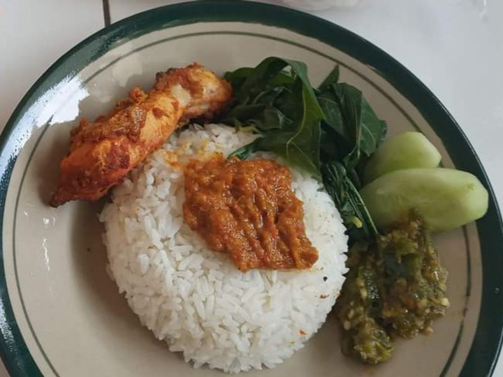 Cara Membuat Ayam bakar nasi padang tanpa santan Istimewa