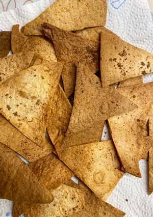 Φωτογραφία της συνταγής Tortilla chips σε 10’
