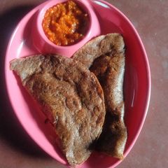 A picture of Ragi Dosa.