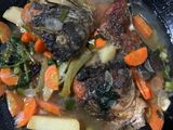 Sup ikan nila campur kentang wortel
