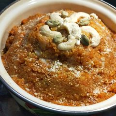A picture of Gajrela(carrot halwa).