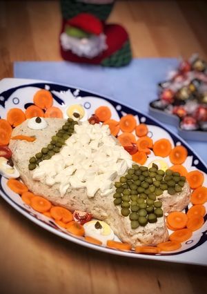 Una foto de Finto Pescado (Falso pescado) —Pastel frío de bonito—