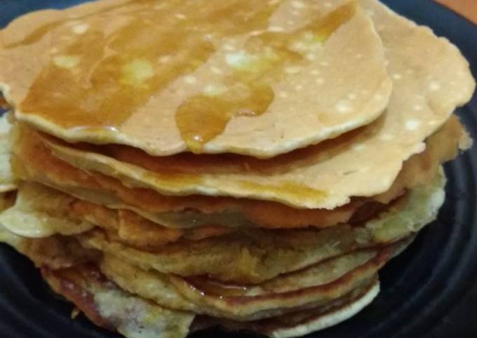 Cara Memasak Resep Pancake pisang teflon