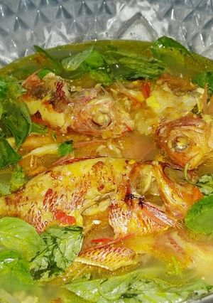 Foto resep Ikan Merah Kuah Kuning