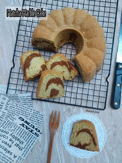 Foto resep Matcha Marble Cake