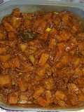 Raw jackfruit pickle