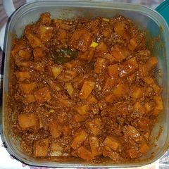 A picture of Raw jackfruit pickle.