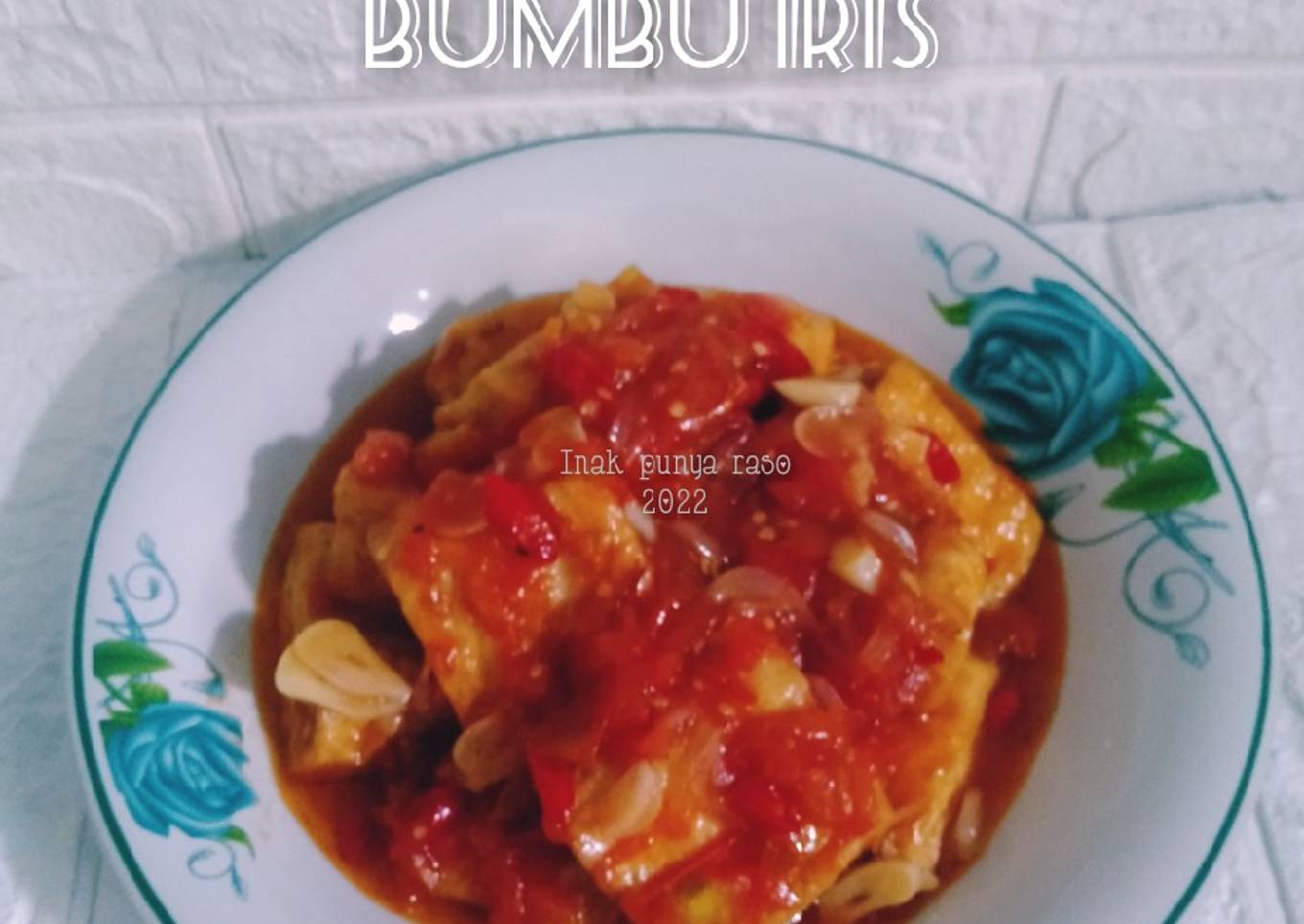 Tahu Sambal 🌶️🍅 Bumbu Iris