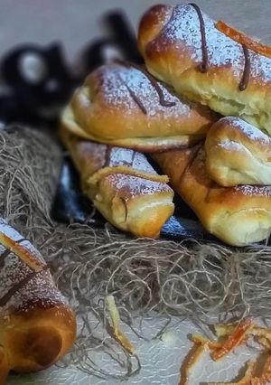 صورة لوصفة بريوش محشي بمربى البرتقال