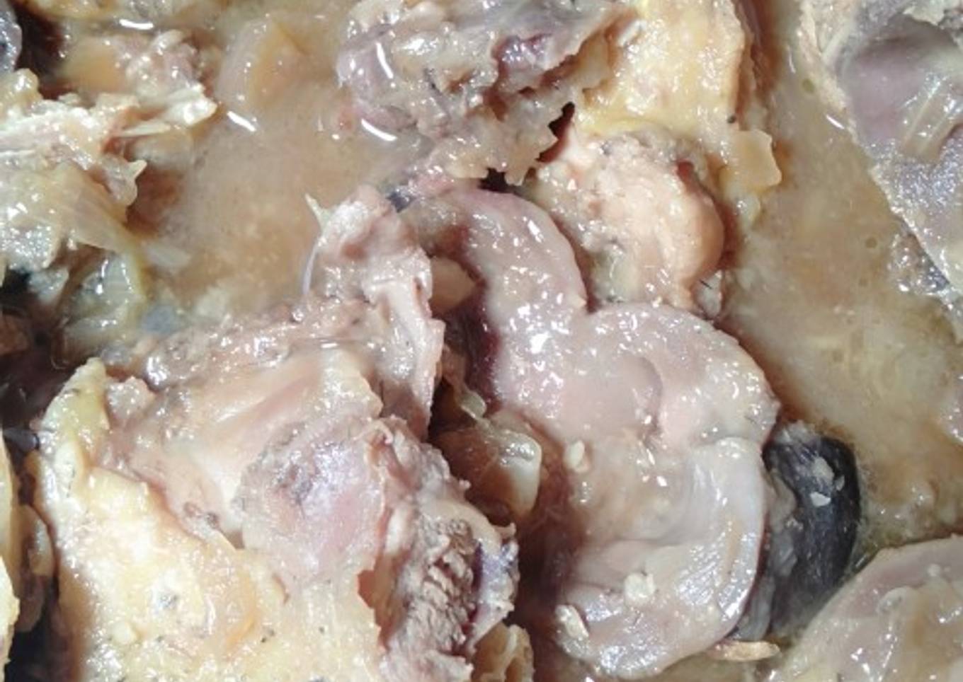 Semur ayam kampung