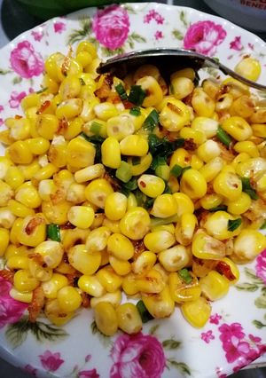 Hình của món Bắp xào cho ngày mưa.
